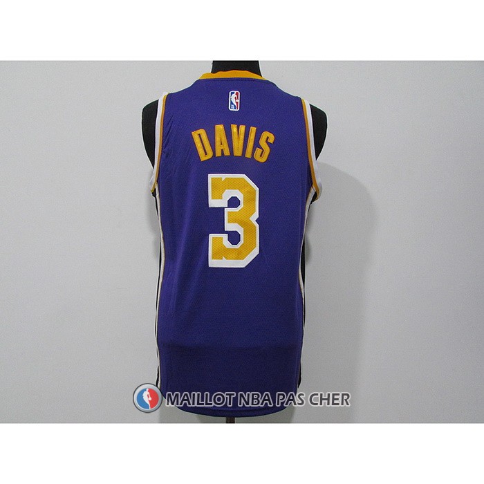 Maillot Los Angeles Lakers Anthony Davis NO 3 Statement 2021-22 Volet